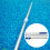 Reinforced Aluminum Pool Leaf Skimmer Poles 3 4-4  Sections 5