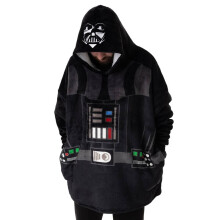 Star Wars Unisex Adult Darth Vader Blanket Hoodie