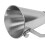 Efficient Chicken Cone Galvanized Flat Back Poultry-9 12 7