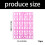 12pack Breathable Pet Foot Pad for Small Animals Ensuring-pink 3