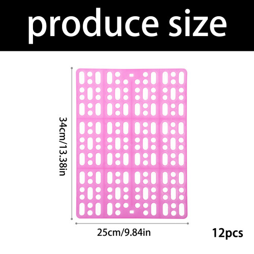 12pack Breathable Pet Foot Pad for Small Animals Ensuring-pink 2