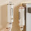 Rental Friendly Wall Mount Paper Cup Holder Easy Installation-3 2