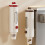 Space Efficient Wall Mounted Cup Holder Organizer For Living-1 4