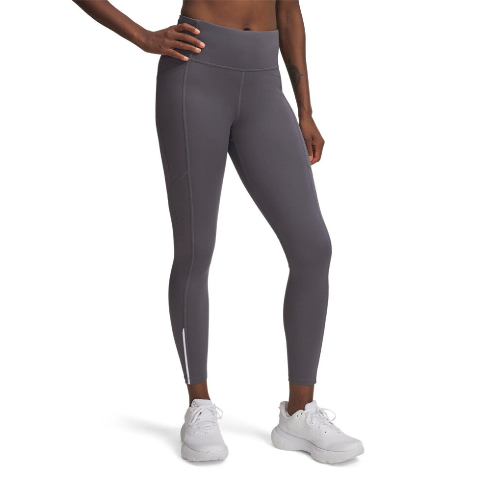 Under Armour Womens/Ladies Ankle Length Running Leggings Grey