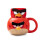 Angry Birds Angry Birds Mug and Sock Gift Set (Womens Red) 6