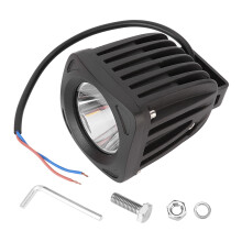 Projecteur de travail LED étanche à faisceau large, projecteur LED tout temps avec supports en acier inoxydable faciles à installer pour