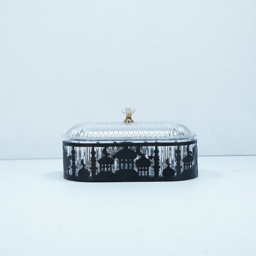 candy  tray dessert box-Black