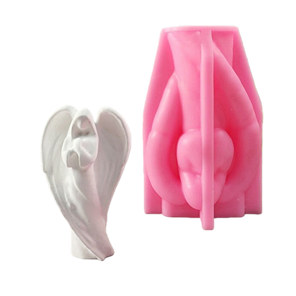 Angel Wing Silicone Candle Molds for Handmade Candle Soap