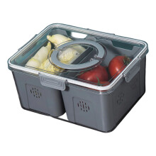 Boîte de rangement de cuisine transparente à plusieurs-1 1