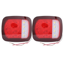 Eenvoudig te installeren rem- en achterlichtunit, duurzame ABS-behuizing, superheldere LED-verlichting voor vrachtwagens, trailers en boten,