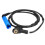 Sensor ABS para eixo traseiro BMW E46, sensor de velocidade da roda compatível com os modelos 320, 323, 325 e 330. Fácil de instalar, com sensor de 2