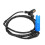 Sensor ABS para eixo traseiro BMW E46, sensor de velocidade da roda compatível com os modelos 320, 323, 325 e 330. Fácil de instalar, com sensor de 3