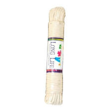 (10m, Cream) Everlasto LongLife Cotton Clothes Line