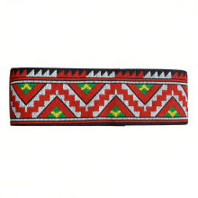 Polyester Ethnic Lace Trim Easy To Use For Craft Sewing-5