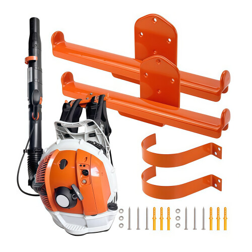 Easy Install Wall Hook for Backpack Leaf Blowers and-2 pack