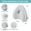 Ergonomic Memory Knee Pillow for Side Sleepers, Spinal Alignment with Multifunctional Leg Support 5