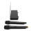 Duales VHF Wireless-Mikrofonsystem mit LED-Display, EU-Stecker 1