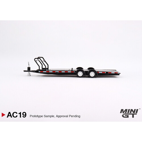 MiniGT Car Trailer Hauler Black TAC19 2