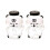 Leak Proof Glass Straw Cup Bear Theme Travel Friendly- 1 2 1