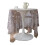Spitzentischdecke mit bestickten Designs,-150x150cm rosa Relief 1