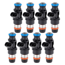 Conjunto de inyector de combustible confiable para vehículos GM de 4.8L, 5.3L y 6.0L. El inyector de combustible con partículas atomizadas más