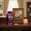 Elegant Pattern Mermorial Urn For Pet Cremation Ashes-Purple 5