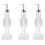 Nutcrackers Soap Dispenser Easy Press Pump Liquid Soap-3pcs 1