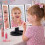 Touch Screen LED Makeup Mirror with 24 Lights 3X Magnification 4