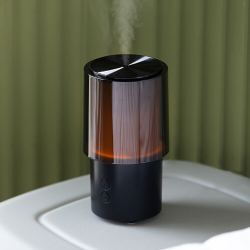Quiet Spread Oil Humidifier Suitable for Dense Lodgings-Black 2