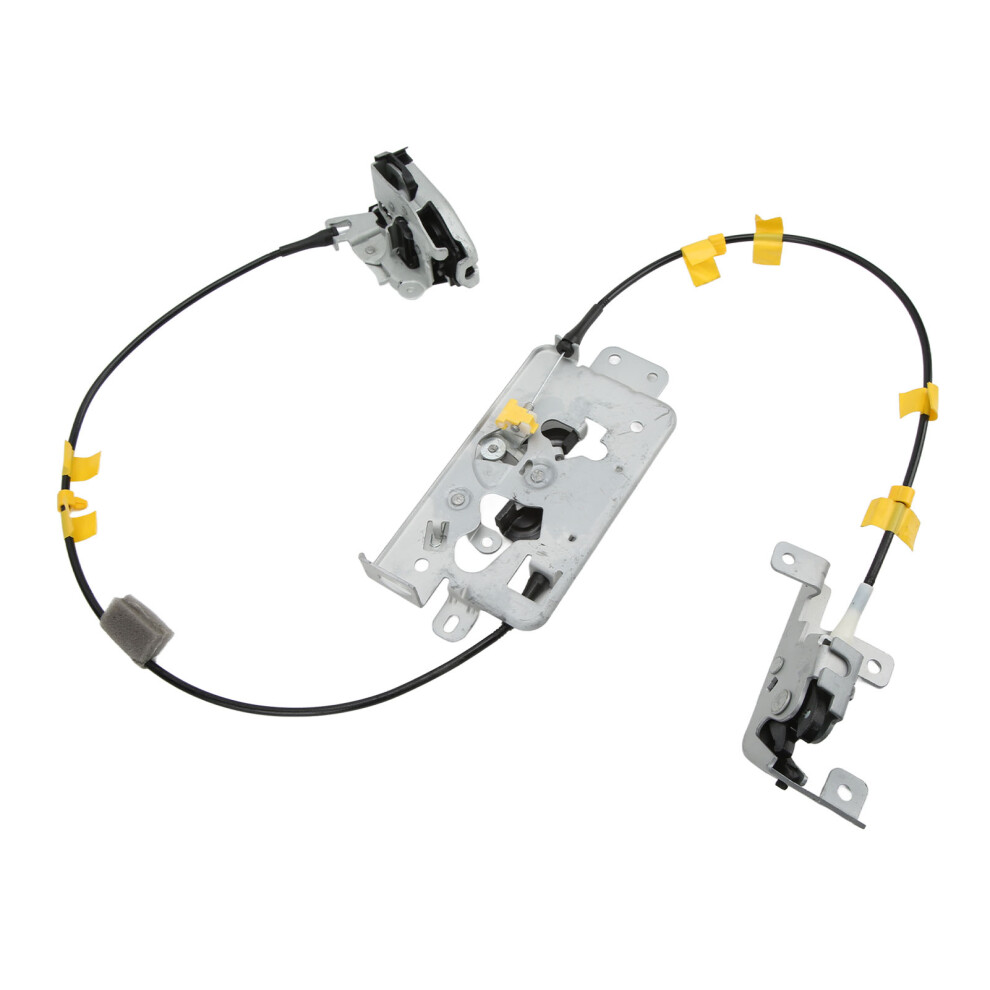 Passenger Side Rear Door Latch Assembly Replacement Ford Extended Cab Pickup 2004-2008 Durable Construction Easy To Install Upper Lower Locking Safe 9190834049946