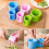 Compacts Spiralen Rasp Shredders Dubbele kop ABS-Blauw 7