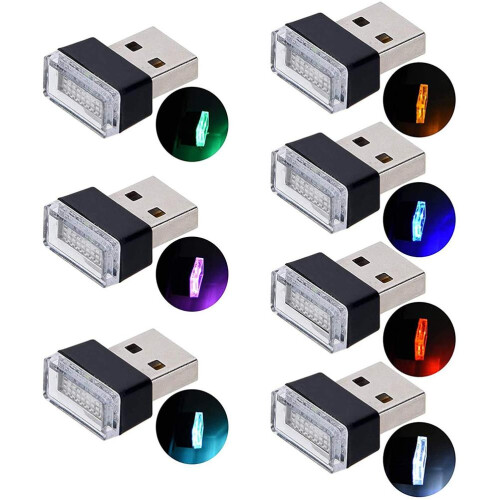 Φωτισμός περιβάλλοντος Plug and Play για αυτοκίνητα, Εσωτερικά φώτα αυτοκινήτου LED με 2