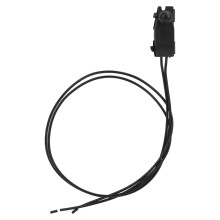 Externe temperatuursensor voor koeling en verwarming in de auto, luchtregeling buiten, omgevingstemperatuursensor, ABS-montage, duurzaam.