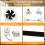 Plastic Condenser Fan Motor Suitable for Refrigerator Cooling 6