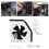 Plastic Condenser Fan Motor Suitable for Refrigerator Cooling 2
