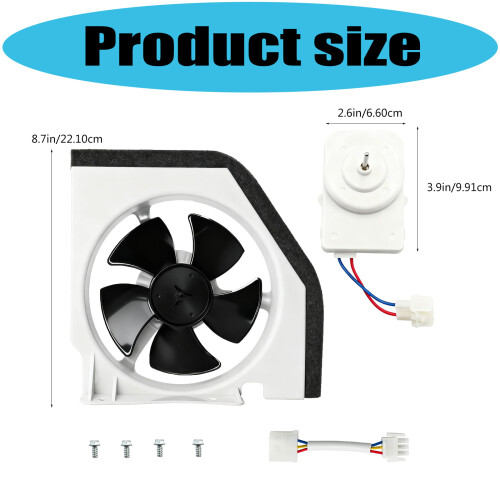Plastic Condenser Fan Motor Suitable for Refrigerator Cooling 2