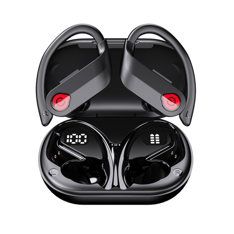Ear Hook Bluetooth Headphones, 50H Total Playtime, True Wireless Stereo, Hi-Fi Sound, Over-Ear Bluetooth, Noise Cancellation, Ip7 Waterproof, Bluetoot 9416038873058