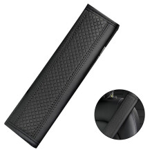 Comfortkussens voor autogordels, zacht en ademend materiaal, eenvoudige installatie, voor autogordels en meer, 2 stuks, auto-interieur,