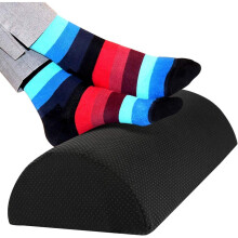 Under Desk Foot Rest, Portable Comfort Easy Cleaning for Office and Home, Foot Rest Cushion with Removable Cover