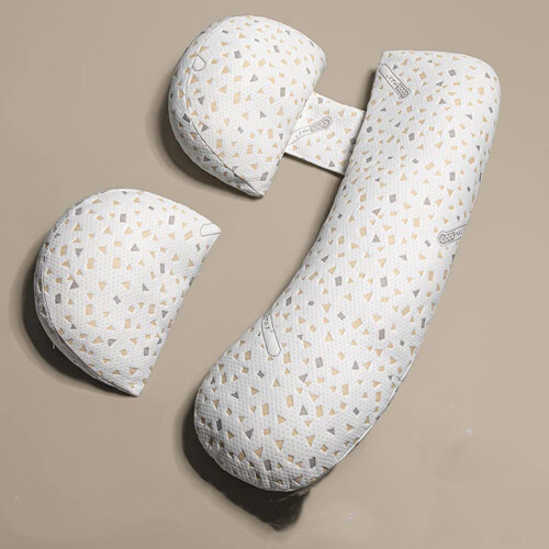 Safe and Easy Clean Ergonomic Design, Extra Support for Restful Nights (Pearl Gray) 1