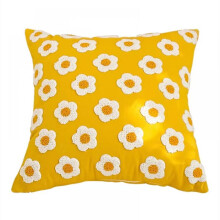 Capas de almofada elegantes para decoração de exterior, capa de almofada quadrada moderna de 45x45 cm em tecido com zíper invisível para móveis