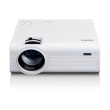 LCD-Projektor mit hoher Auflösung, unterstützt Full HD 1080P-Inhalte. Weiß