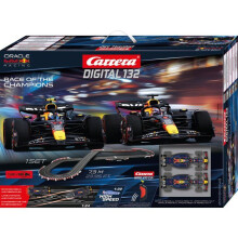 Formel-1-Strecke - Rennen - Digital 132 - Red Bull Racing RB20 - Max Verstappen gegen Sergio Pérez - 7,3 m