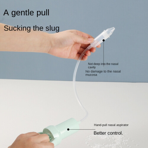 (Cyan) Pull-out Baby Aspirator 1