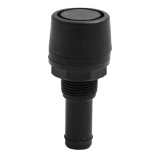 Fuel Tank Vent Cap Replacement Cover for Straight Fuel Tank Vent Black