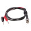 BNC Q9 To Dual 4mm Stackable Banana Plug With Socket Test Leads Probe 1