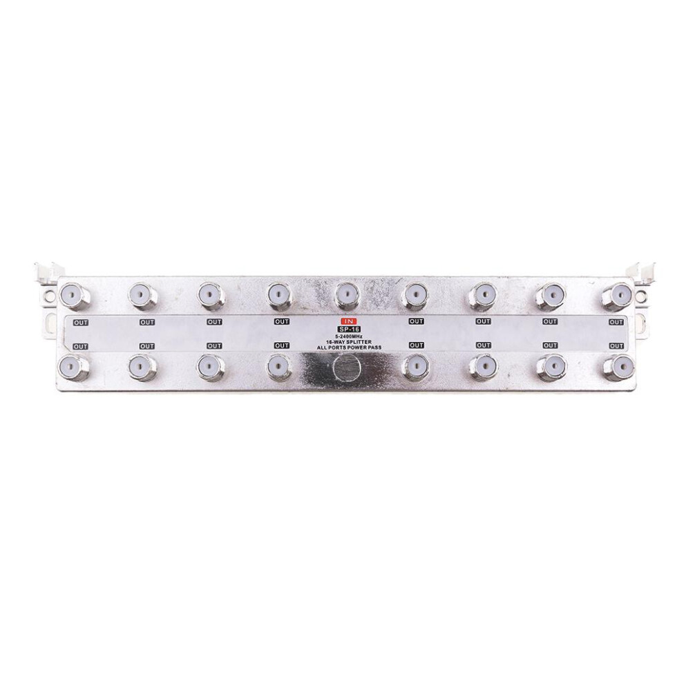 16 Way Vertical Splitter Coaxial 5-2400 Mhz Hdtv Digital Tv Coax 607924366412
