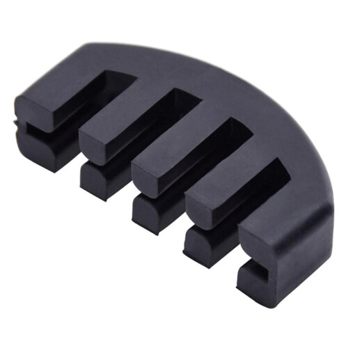 Beginner Violin Practice Mute Silencer Silicone for 1/2 3/4 4/4 Violin 2