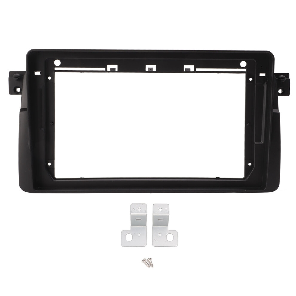 Dashboard Mounting Panel For Bmw E46 Interiors, Radio Panel Trim Compatible With 3 Series 1998-2005, Car Radio Fascia For 9In Stereo Upgrade, High 9190834051208