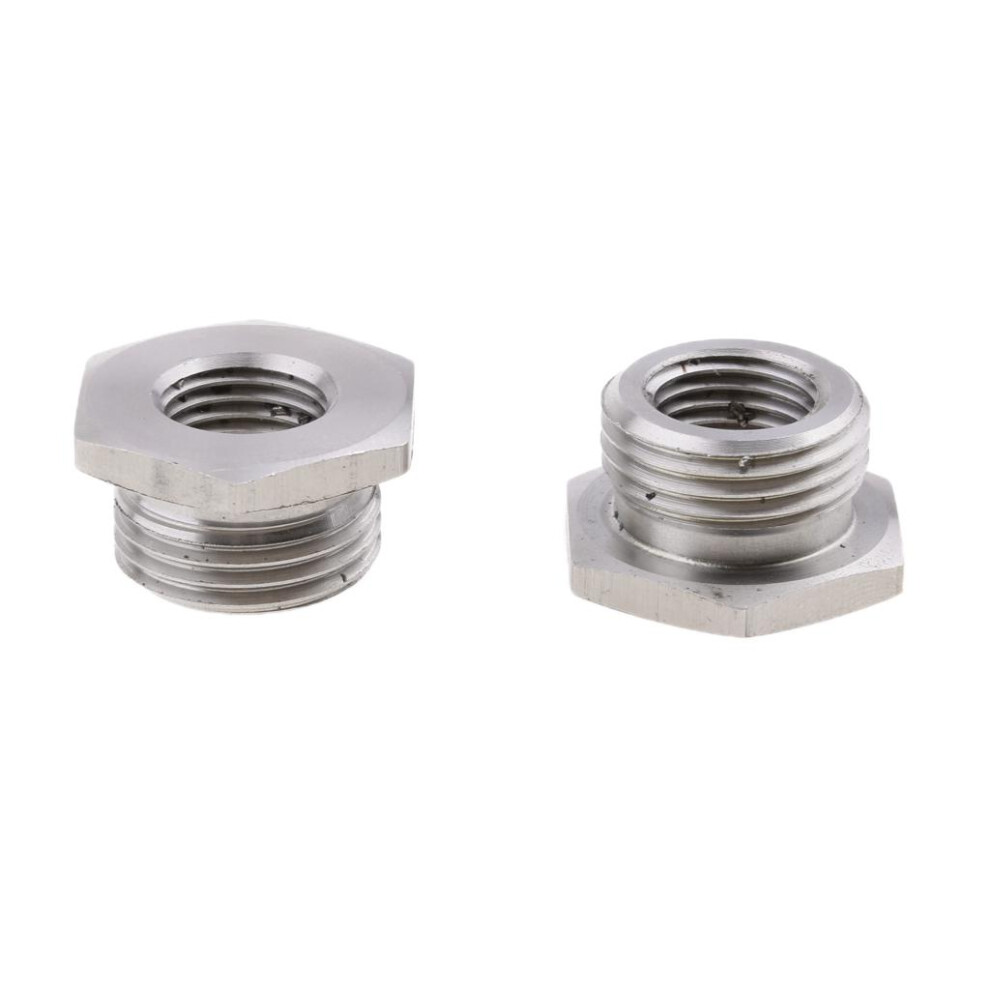 Stainless Reduce O2 Sensor Port Bungs Plug Adapters 18Mm To 12Mm For 762876499370